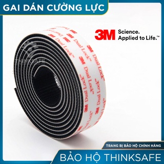 Gai dán cường lực 3M Thinksafe, gai siêu chắc, siêu dính, 1 mặt gai 1 mặt keo, độ bền lâu tháo mở dễ dàng - Dual Lock