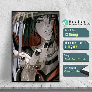 Tranh Naruto Treo Tường Chất Liệu Vải Canvas Hiện Đại