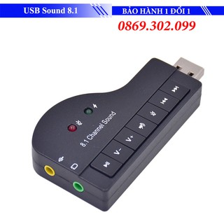USB sound 8.1 âm thanh chất lượng cao