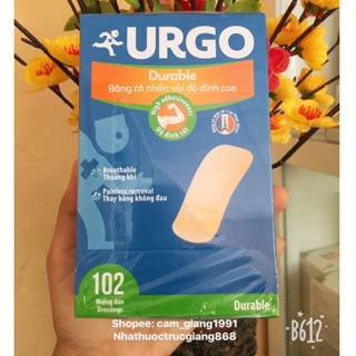Băng Cá Nhân Urgo Hộp 102 Miếng Chăm Sóc Chấn Thương