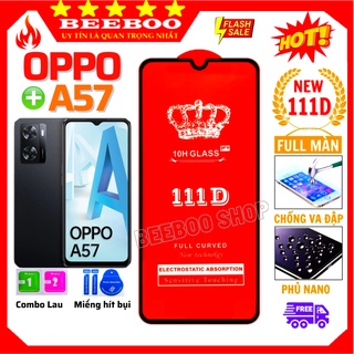 Kính cường lực Oppo A57 2022 - Full màn hình 111D độ cứng 10H bảo vệ tốt màn hình điện thoại.