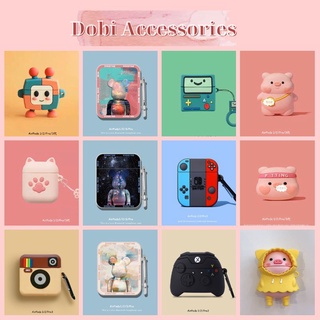 Ốp Case Airpod Máy Chơi Game Heo Đeo Túi Nhiều Hình Dễ Thương Dobi C1