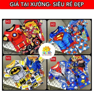 LOẠI 1 BBC26 (20KG-40KG) BỘ CỘC ĐÙI BÉ TRAI SIZE ĐẠI SIÊU NHÂN NGƯỜI NHỆN THUN 3D HIP HOP.