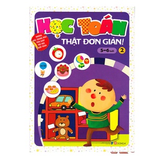 Sách - Học toán thật đơn giản (5-6 tuổi) T2 - Tím
