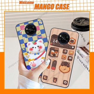 Ốp lưng Xiaomi Poco X3 / Poco X3 Pro hình gấu, thỏ, đồng hồ cute dễ thương