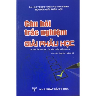 Sách - Câu hỏi trắc nghiệm Giải phẫu học