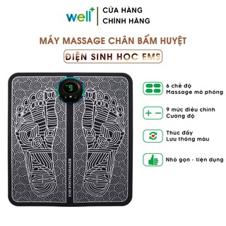 Máy Massage Chân Mô Phỏng Cơ EMS Giảm Đau Mỏi, Cải Thiện Tuần Hoàn Máu - Thảm Mát Xa Chân