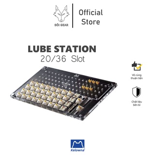 Khay lube switch ban phím cơ - Lube station 20 slot hoặc 36 slot