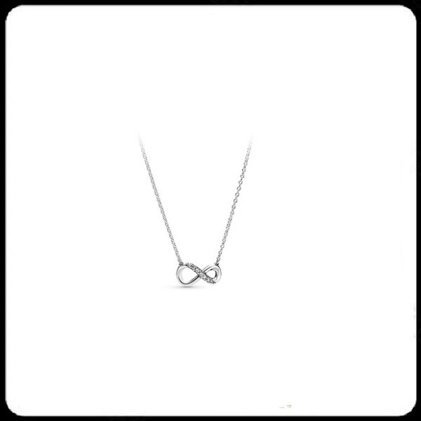 Sparkling Infinity Collier Necklace