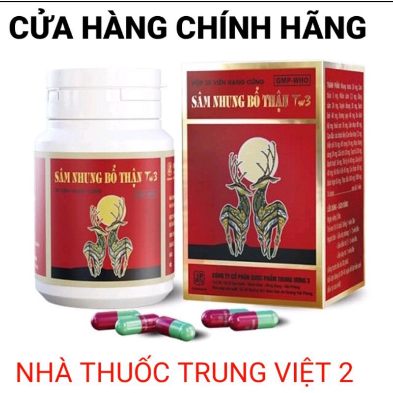 SÂM NHUNG BỔ THẬN TW3