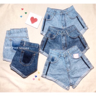 Quần short jean line viền rách túi kiểu ❤️