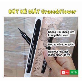 Bút dạ kẻ viền mắt Grass &amp; Flower / Eyeliner Grass &amp; Flower Hàn Quốc chống thấm nước, không lem, không trôi