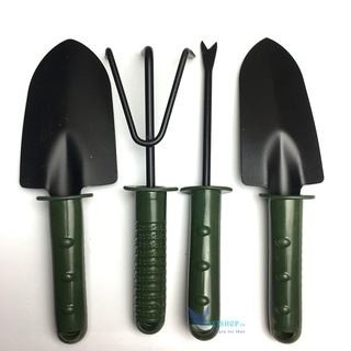 Bộ Dụng Cụ Làm Vườn 3 / 4 Món Thép Không Gỉ Sơn Tĩnh Điện