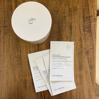 Mặt nạ TƯƠI TRẮNG DA Thạch Băng Feld.apotheke -Gói mini 7g