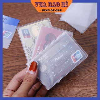 Vỏ bọc thẻ căn cước, bằng lái xe ATM trong suốt, 8 chiếc- VUA BAO BI