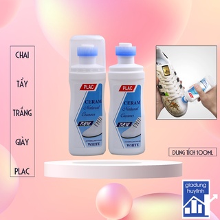 [VIDEO REVIEW] Chai nước tẩy rửa toàn bộ các loại giày - Chai đầu cọ tẩy trắng giày dép - Dung dịch làm sạch vết bẩn trê