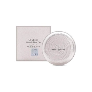Phấn Phủ Ngọc Trai Siêu Mịn Geo Lamy sempre Happy &amp; Please Pact