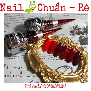 Sơn Gel Đỏ MXBON - Set Sơn Đỏ Mxbon Chuẩn Màu KHông Pha [ Có Lẻ ]