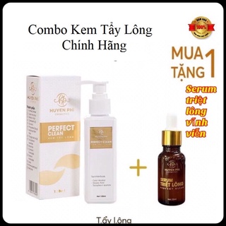 ComBo Kem Tẩy Lông Huyền Phi - Triệt Lông Tận Gốc,Triệt lông Mu,Lông Bikini,Lông nách