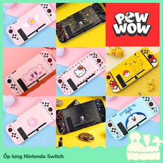 [Sẵn VN] Case PC Ốp Lưng Bảo Vệ Máy Nintendo Switch NS Nhân Vật Game Nhiều Mẫu
