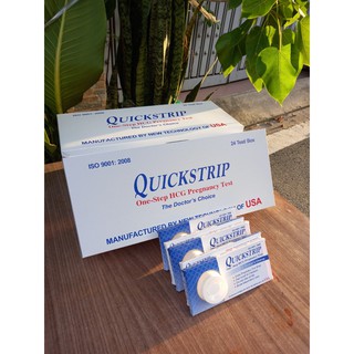 Que Thử Thai Quickstrip Combo 12 Que - Phát Hiện Thai Sớm