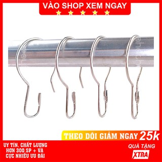 Combo 100 móc treo hàng ✅ FREESHIP  Có video thật Combo 100 móc treo hàng hóa kim loại tiện dụng giá rẻ-Phát Huy Hoàng