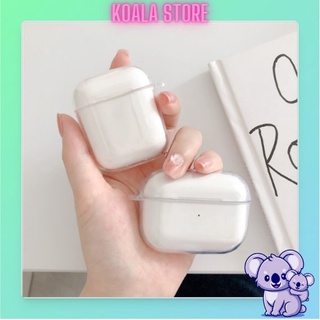 Case Airpod Trong Suốt, Vỏ Bọc Tai Nghe Bluetooth Chất Liệu Silicon Chống Va Đập Cực Tốt