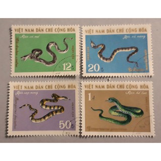 Tem sưu tập MS 248 Tem CTO Việt Nam Rắn Độc 1970