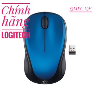 Chuột máy tính Văn phòng không dây chính hãng Logitech - Optical Wireless - Giao màu ngẫu nhiên đen, xanh đen