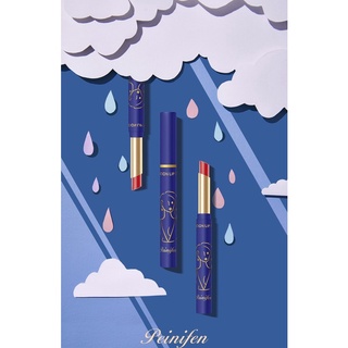 _Ảnh Thật_ Son Thỏi Lì Peinifen P8549 Cô Gái Vintage Vỏ Xanh  Chính Hãng Nội Địa