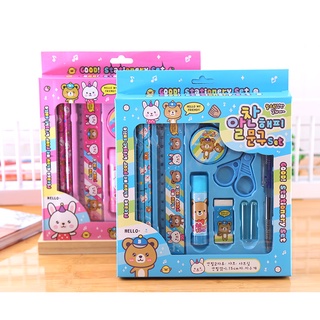 Bộ Hộp dụng cụ học tập 10 món tiện lợi cho bé học