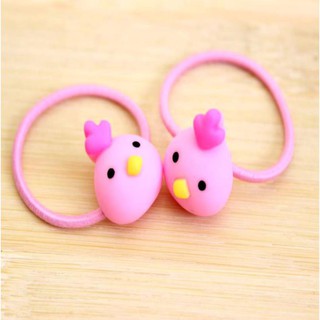 Chun buộc tóc hình ngộ nhĩnh đáng yêu hình hoa hình động vật xinh xắn vừa bền vừa đẹp