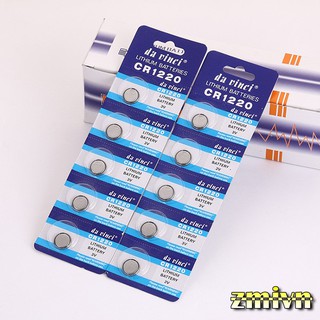 Vỉ 5 viên Pin cúc áo CR1220