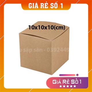 10x10x10 Hộp carton, thùng bìa giấy cod đóng gói hàng