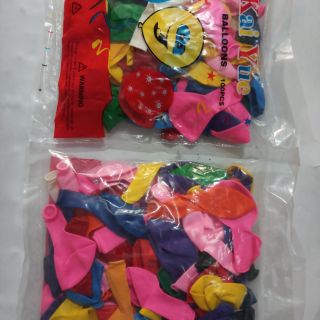 Bóng bay tròn nhiều màu