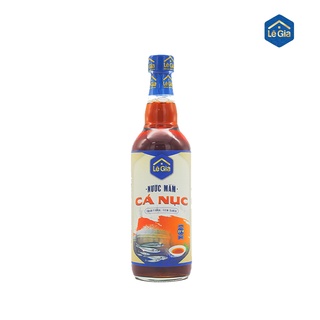 Nước Mắm Cá Nục Lê Gia chai thủy tinh 525ml