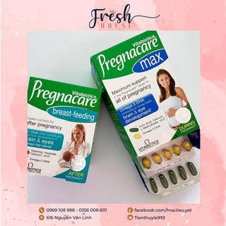 Hộp Vitamin cho bà bầu và sau sinh Pregnacare