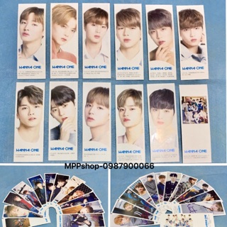Bộ kẹp sách đánh dấu trang WANNAONE gồm 36 ảnh khác nhau