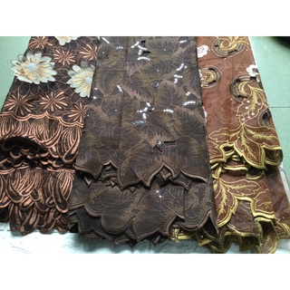Vải von hoa, lá dùng may áo kiểu , áo đầm …