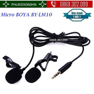 Micro thu âm BOYA BYLM10