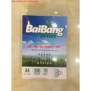 Giấy in Bãi Bằng Office A4 ĐL70 - Giấy Bãi Bằng hồng