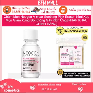 Chấm Mụn Neogen A-clear Soothing Pink Eraser 15ml Xẹp Mụn Giảm Xưng Đỏ Không Gây Kích Ứng [NHẬP KHẨU CHÍNH HÃNG]