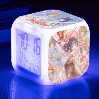 Đồng hồ LED báo thức Cardcaptor Sakura (tặng kèm pin)