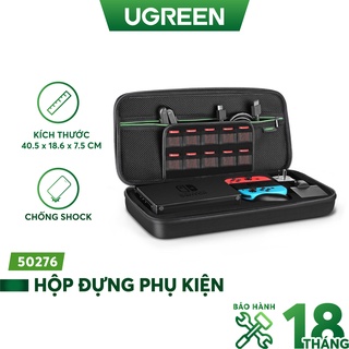 Hộp đựng phụ kiện chống sốc UGREEN 50276 thiết kế đặc biệt dành cho máy chơi game Nitendo Switch 40.5x18.6x7.5cm
