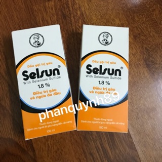 Dầu gội ngăn gàu Selsun 1.8%