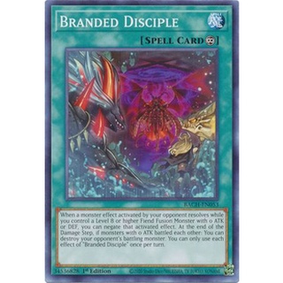 Thẻ bài Yugioh - TCG - Branded Disciple / BACH-EN053'