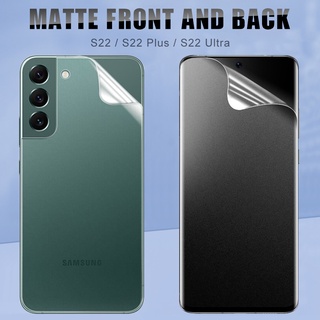 Miếng dán PPF chống vân tay mặt trước sau Cho Samsung Galaxy S22 Ultra S22 Plus