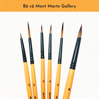 [SUMMER] Bộ cọ MONT MARTE GELLERY BRUSHT SET ACRYLIC