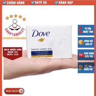 Xà phòng cục Dove White Beauty Mỹ
