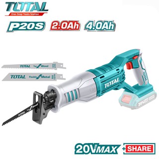 MÁY CƯA KIẾM DÙNG PIN 20V TOTAL TRSLI1151 ( không kèm pin và sạc )